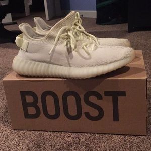 100% Authentic Used Butter Yeezy Boost 350 V2